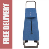 Rolser Jet TWEED 2 Wheel Shopping Trolley Blue